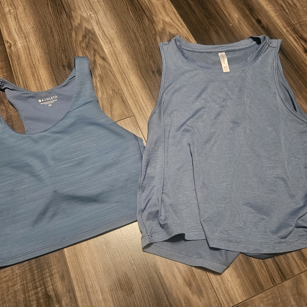 Athleta Teal Women's Tank Top Set
